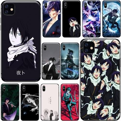 Noragami yato anime Phone Case for iPhone 11 12 pro XS MAX 8 7 6 6S Plus X 5S SE 2020 XR Luxury brand shell funda coque