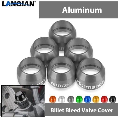 For Ducati SCRAMBLER 1100 800 Cafe Racer Classic Full Throttle Icon Urban Enduro ST2 ST3 Motorcycle Billet Bleed Valve Cover Kit