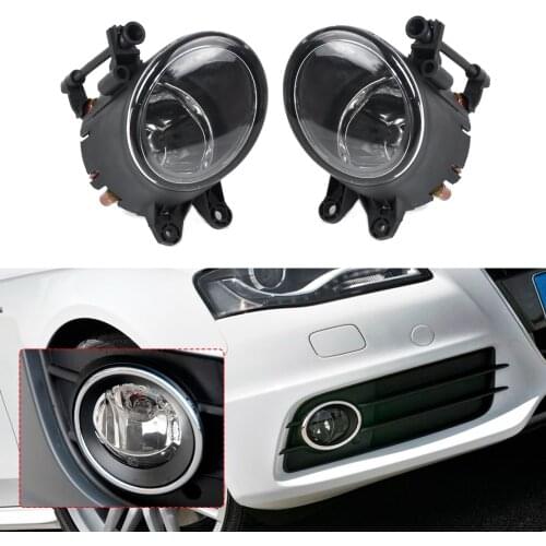 DWCX Pair Left Right Fog Light Lamp 8E0941700B 8E0941699B for Audi A4 B7 Quattro 2001 2002 2003 2004 2005 2006 2007 2008