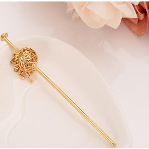 Gold color Ethiopian Hairpin Jewelry Ethiopia Hair Combs Africa Hair Pin/Eritrea/Kenya/Hair Sticks/Habasha girls diy charms