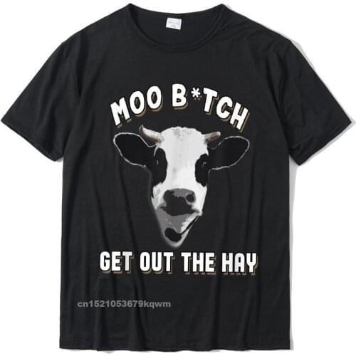 Cow Funny Animal Love Cows Farm Farmer Perfect Moo Gift Idea T-Shirt T Shirts For Boys Casual Tops & Tees Funny Casual Cotton