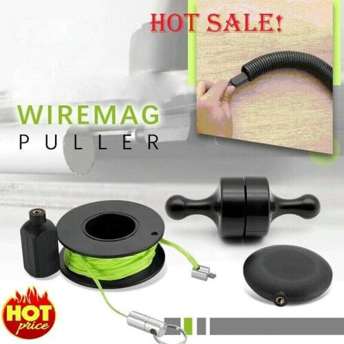 Wiremag Puller Magnetic Threader Professional Wiremag Wire Drawing Machine Wire Running Device Puller Snap Wire Guider Hand Tool