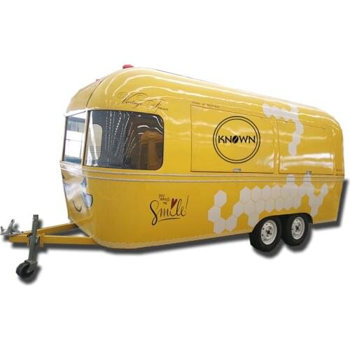 Mobile food trailer for snack fast food cart/truck/trailer outdoor with best quality