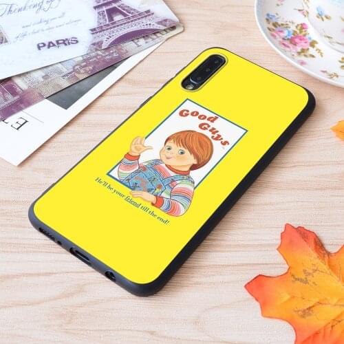 Childs Play Good Guys Chucky Print Soft Silicone Matt Case For Samsung Galaxy S Note and Galaxy A