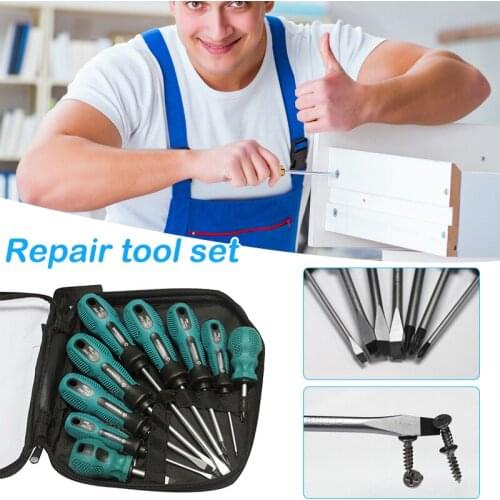 Newest Multipurpose Screw Driver Insulated PP Handle Hand Screwdriver Set Electricians Repair Tool Hand Tools Set