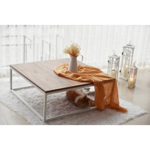 New Modern Moment Deko Designed Andekodizayn decorative Medium Tripod Universal Pine/white coffe table table basse