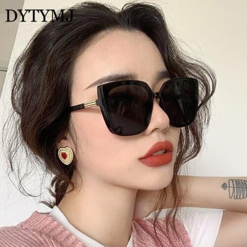 DYTYMJ Square Sunglasses Women Vintage Oversized Sunglasses Women 2021 Luxury Brand Shades for Women Wholesale Sunglasses Gafas