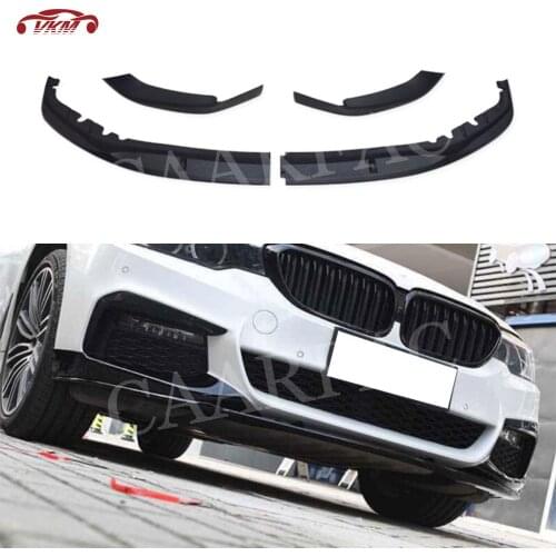 ABS Front Bumper Lip Car Accessorise For BMW 5 Series G30 G31 G38 540i M Sport MP Style 2017 2018 2019