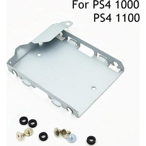 Aipinchun Hard Disk Drive Base Tray HDD Mounting Bracket Support Holder for Sony Playstation 4 1000/1100 Slim With Screws
