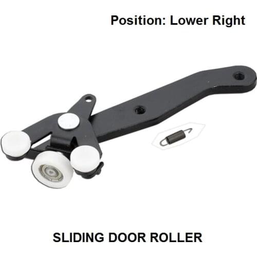 OE#7H0843398H FOR VOLKSWAGEN CARAVELLE T5 2003- LOWER RIGHT SIDE MODELS SLIDING DOOR ROLLER NEW