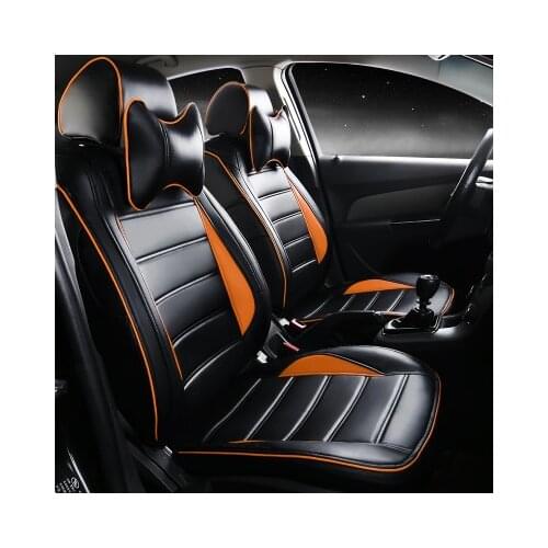 Special car auto leather seat cover for Peugeot 301 2008 308 408 508 3008 RCZ 208 4008 308S Caddy Combi VR6 multivan Golf GTI CC