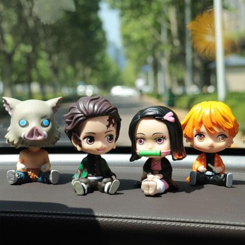 Car Decoration Anime Character Model Innovative Figure Ornament For Car Dashboard Anime Character Model Toy For Children Gift