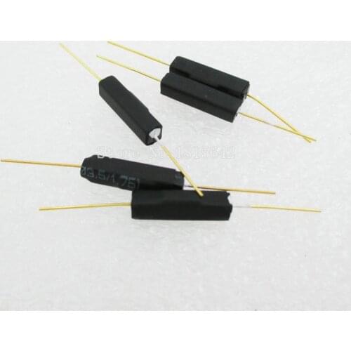 5PCS/LOT Plastic Type Reed Switch 2 * 14 Normally Open Magnetic Control Switch GPS-14B Anti-Vibration/Damage Contact For Sensors