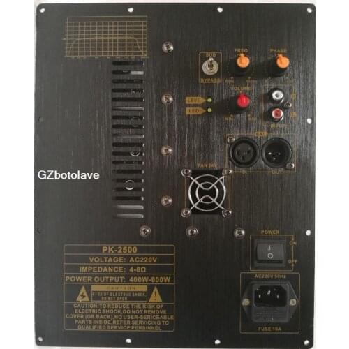 400W-500W-800W high power subwoofer power amplifier BYPASS power amplifier with power transformer