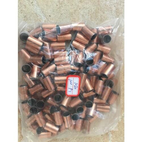 50 pieces/lot SF-1 1020 Oilless bush DU Self-lubricating bushing Sintered bush Size 10*12*20mm