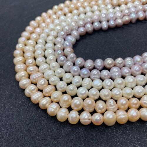 AAgrade Exquisite Natural Freshwater Pearl Beads Potato Shaped As DIY Bracelets Necklaces High-quality Craft Jewelry Accessories