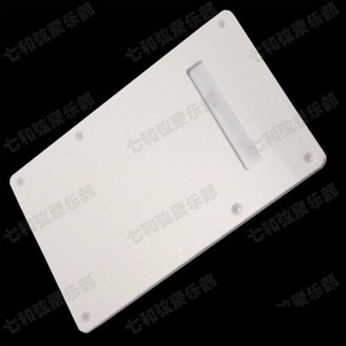 White Guitar Cavity Cover Spring Cover Back Plate Wiring Cover for Electric Guitar (HG-ZL-100105SSS-WH) - Guitar parts