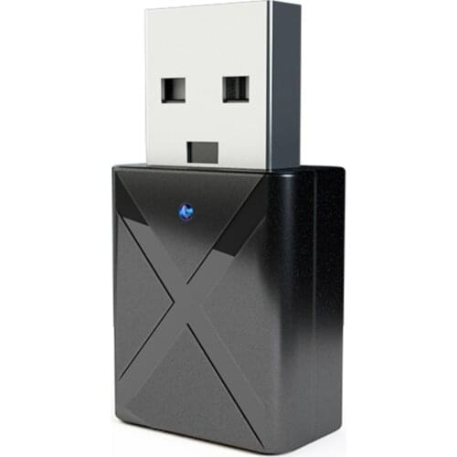 USB Wireless Receiver Transmitters Bluetooth-Compatible V5.0 Audio Music Stereo Adapter Dongle for TV PC Speaker Headphone