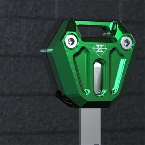 1 Set Motorcycle Key Cover Scooter Keys Case Shell CNC Aluminum for Kawasaki Z400 Ninja 400 Nondestructive Installation