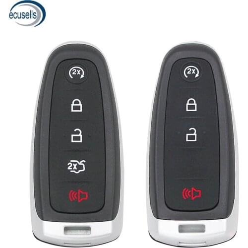 4 Buttons 5 Buttons Remote Key Fob Case Shell For Ford Edge Explorer Escape Flex Focus for Lincoln MKS MKT H101 H75 Small Key