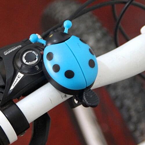 Kids Funny Bicycle Bell Ladybug Horns Bike Children Girls Cycling Ring Alarm For Handlebars Plastics Cycling Accessories #YJ