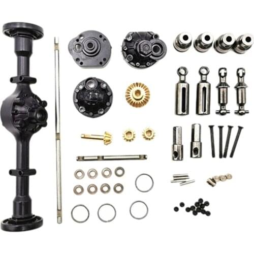 FBIL-Middle Bridge Axle Upgraded Parts Metal OP Accessory for WPL B16 B36 RC Car DIY Remote Control Toys Easy