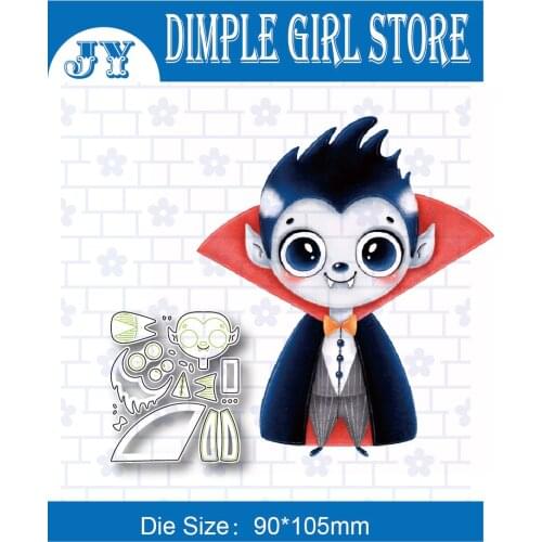 Halloween puppet doll new metal cutting template mold making photo frame embossed crafts decoration divided into greeting cards