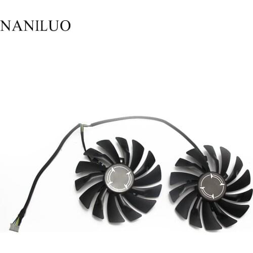 New 95MM PLD10010S12HH 4Pin Cooler Fan Replacement For MSI Radeon R9 380 Armor 2X GTX 1060 980 RX580 Graphics Video Card Cooling