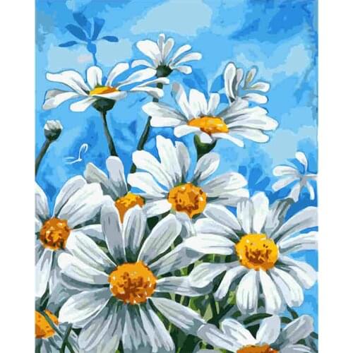 Outskirt Foto Olieverfschilderij Van Nummers Set Gift Painting By Number CanvasGift Home Decor Modern Wall Art Picture 40X50Cm