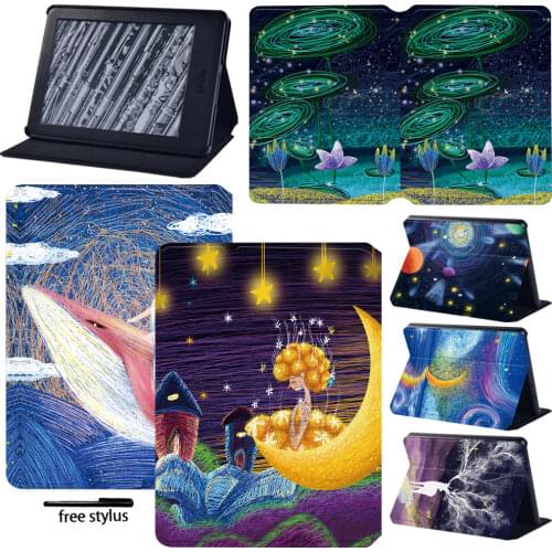 Tablet Case for Amazon Kindle Paperwhite 1/2/3/Paperwhite (5th/6th/7th/10th)/Kindle (10th /8th) - Anti-fall Leather Cover Case