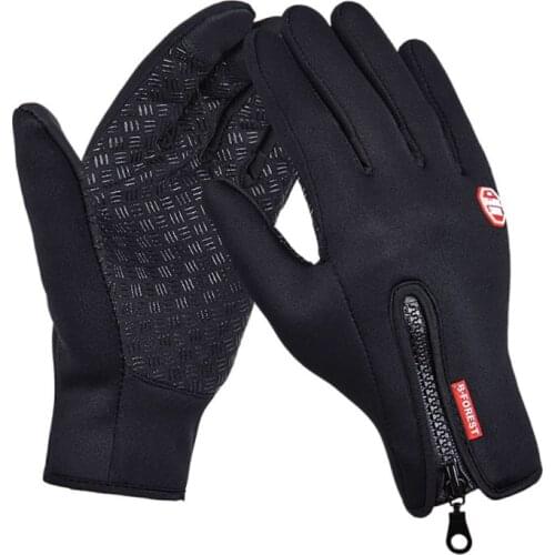 Touchscreen Cycling Gloves Winter Thermal Warm Cycling Bicycle Ski Outdoor Sports Camping Hiking Motorcycle Full Finger Gloves