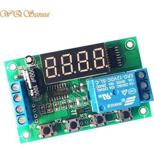 Q8S-372 Voltage Detection 12V Relay Switch Charge Discharge Detection Protection Board Upper / Lower limit Voltage Monitor Alarm