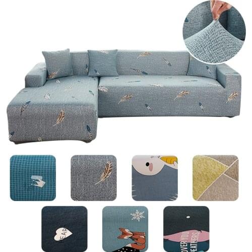 Sofa Cover for Living Room Sectional High Quality Stretchable Elastic Sofa Covers for Corner Sofa Cover Adjustable Cover Spandex