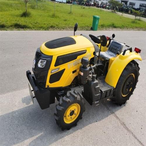 Agricultural Equipment Mini Wheel Tractors Farm Construction Machinery Mini 4x4 Tractors