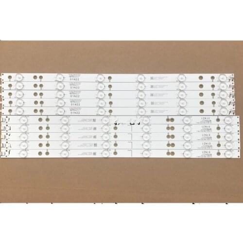 10 PCS/set perfect Replacement LED backlight strip for Changhong 49" LED49C1000N LED49C1080N LB-C490F13-E2-L-G1