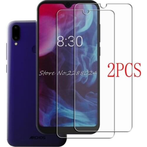 2PCS FOR Archos Oxygen 57 Tempered Glass Protective on Archos Oxygen 63 Screen Protector Glass Film Cover