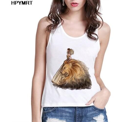 New Summer Tank Tops Women Fashion Fun Graphics Leo Girl Printed Lady Streetwear Sexy Vest Female Sleeveless Tee Top Clothing