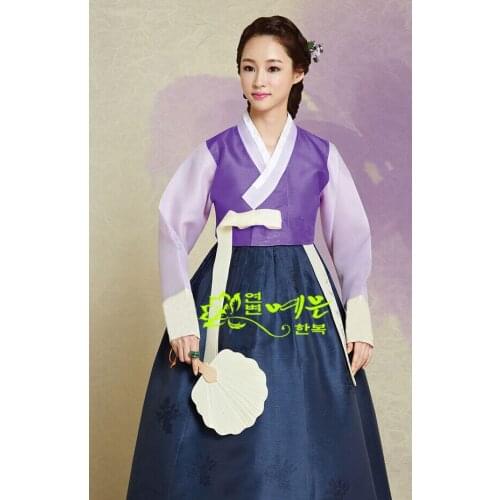 Hanbok Dress Custom Made Korean Traditional Woman Hanbok Korean National Costume Traditional Dress