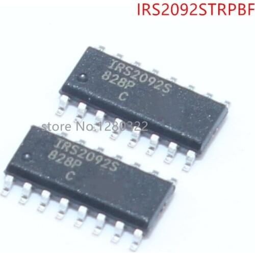 100PCS IRS2092STRPBF SOP16 IRS2092STR IRS2092S 500W 16SOIC New and Original IC