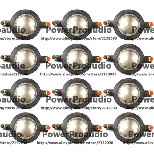 12 pcs 44.4mm 44.5mm part components Tweeter Speaker Dome diaphragm Replace 8ohm