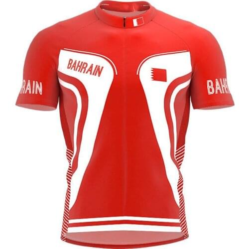 2021 BAHRAIN More Style Summer Cycling Jersey Team Men Bike Road Mountain Race Tops Riding Bicycle Wear Bike clothing Quick Dry
