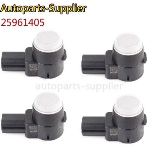 4pcs/Lot New PDC 25961405 0263003924 Ultrasonic Parking Distance Control Sensor For GMC Silver Color
