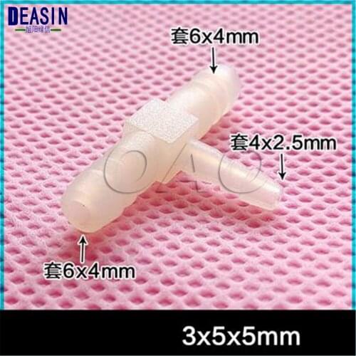 50PCS Dental Chair Unit Spare Part Dental chair unit 3 way accept adaptor 2 big 1 small adaptor water tube pipe
