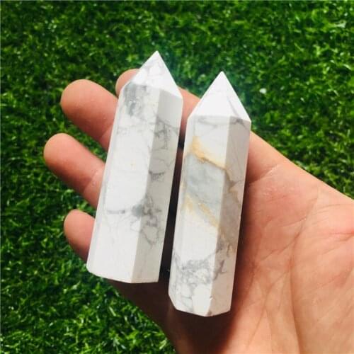 7-8cm quartz crystal point natural rod specimen Reiki therapeutic stone 2pc