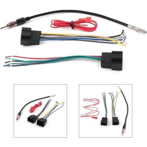 Car Stereo Radio Wire Harness + Antenna for 2007-2013 GMC SIERRA YUKON 1500