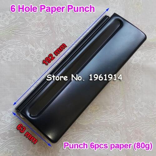 FS Wholesale 6 Pieces Paper DIY Craft Punch for Scrapbooking Punch Handmade Cut Card Hole Puncher For DIY Gift Card Paper Punch
