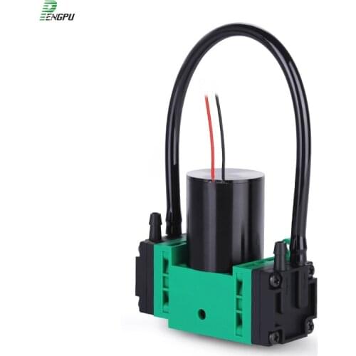 12 Volt Micro Vacuum Pump High Negative Pressure Air Pump 24V Electrical Air/gas Sampling Pump EPDM Diaphragm Brushless Motor