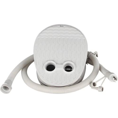 Inflatable Boat Kayak Foot Pump Raft High Pressure Foot Pump Portable Air Pump Adaptor Accessories For Drifting SUP Board
