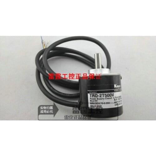 KOYO new original authentic real axis photoelectric incremental rotary encoder TRD-2T500V DC4.75-5.25V