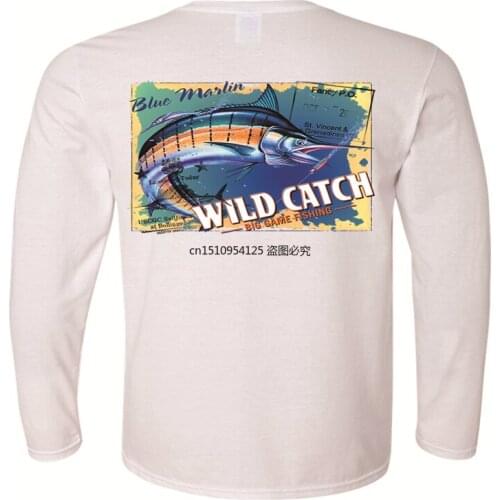 Loose Fit Wholesale Fishing Jersey Fishing Shirts Crew Neck Jersey Long Sleeve Hygroscopic And Sweat Releasing Fishing Shirts